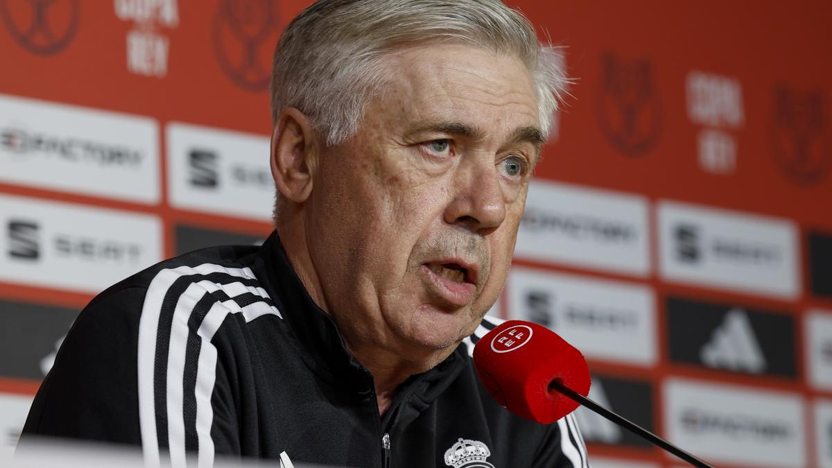 Carlo Ancelotti, en la previa de la final de Copa: "Puede ser mi última final"