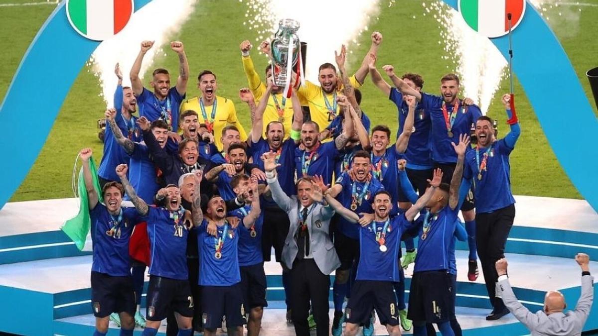 Italia se convirtió en el ganador de la Eurocopa 2021