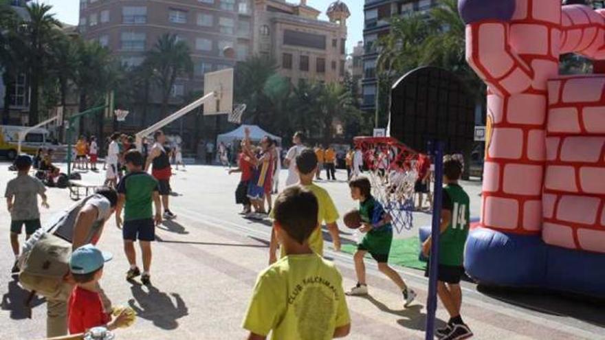 Un instante del campeonato disputado en el Ferrández Cruz.