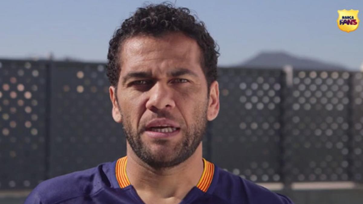 Dani Alves, jugador del FC Barcelona