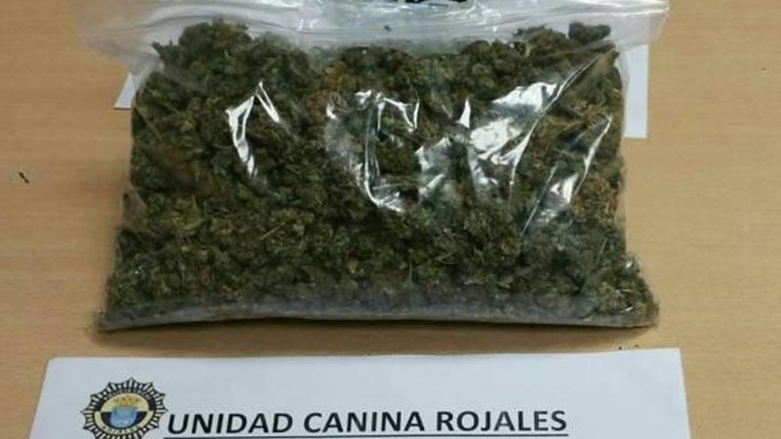 Un extranjero se salta un control policial en Rojales con 210 gramos de marihuana