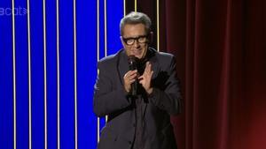 Andreu Buenafurnte, durante su monólogo para 3CAT.