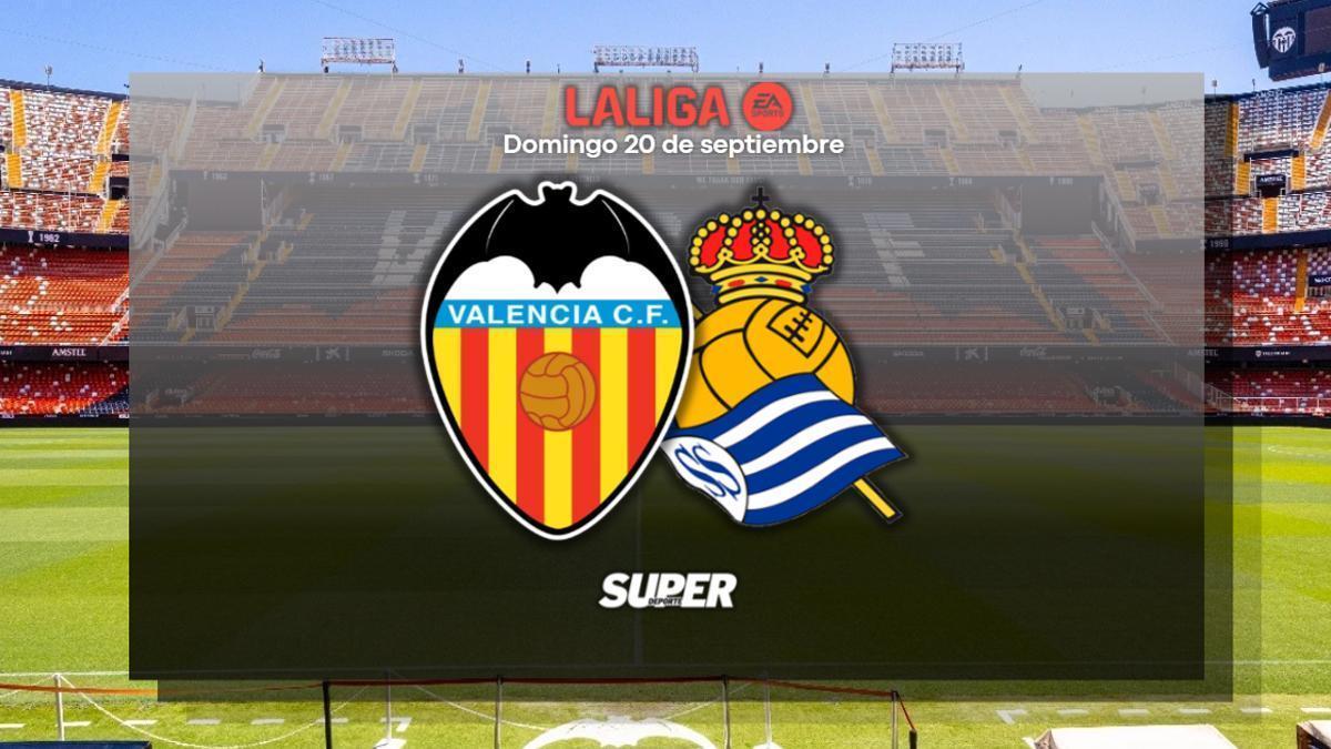 Directo | Sigue el Valencia CF – Real Sociedad de Mestalla, online