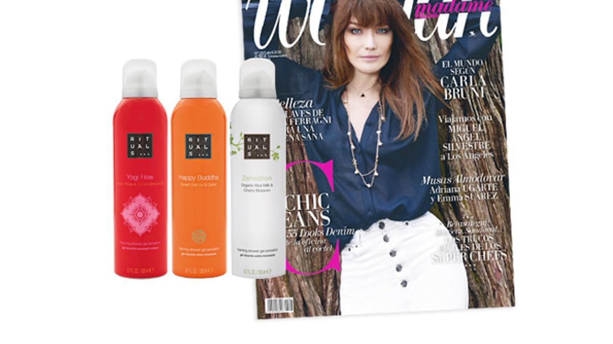 Revista Woman Abril y Rituals