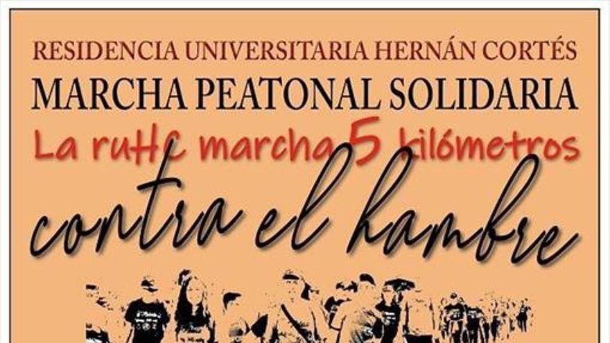 La Hernán Cortés invita a sumarse a la marcha ‘Gigantes contra el hambre’
