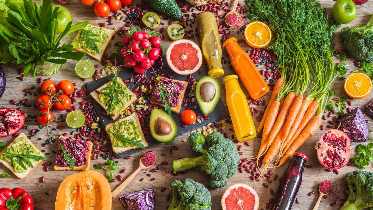 Una dieta rica en vegetales ayuda a la salud y bienestar