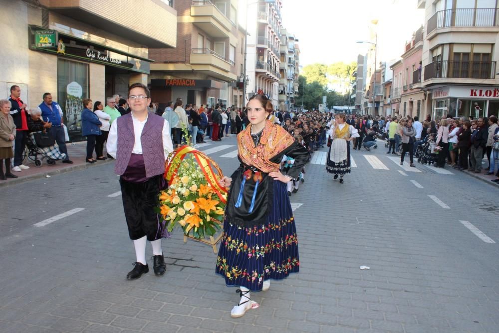 Ofrenda de flores en Jumilla