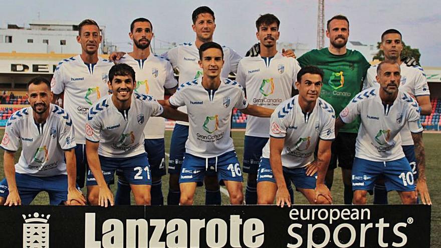 Once inicial que presentó el Tamaraceite ante el Mensajero. | | LANZAROTE DEPORTIVA