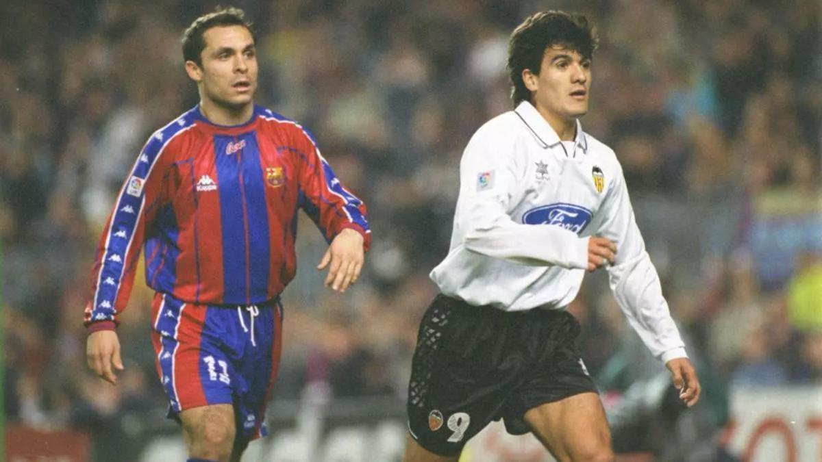 La histórica remontada del Valencia en el Camp Nou 28 años después