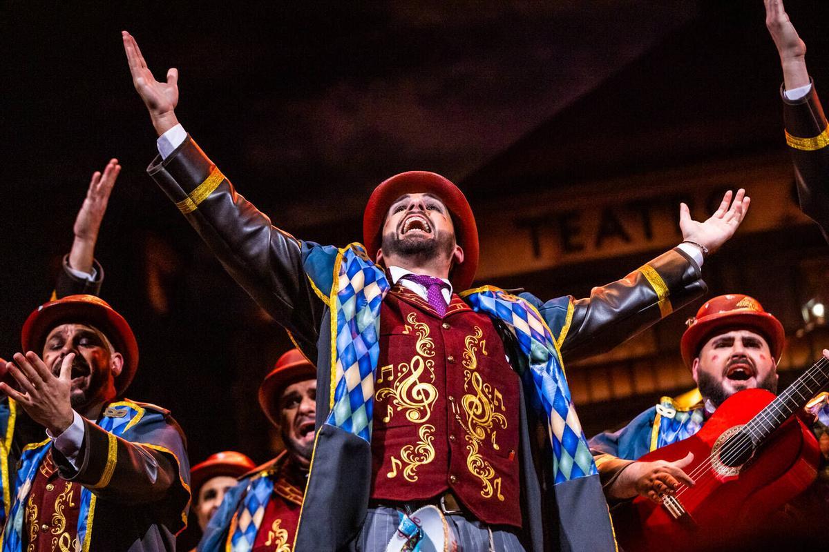 Comparsa 'El asesino de comparsistas'. Final COAC Málaga 2026