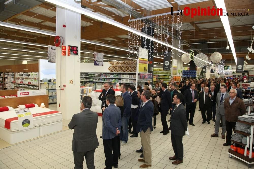 Acto de inauguración de Carrefour en Lorca