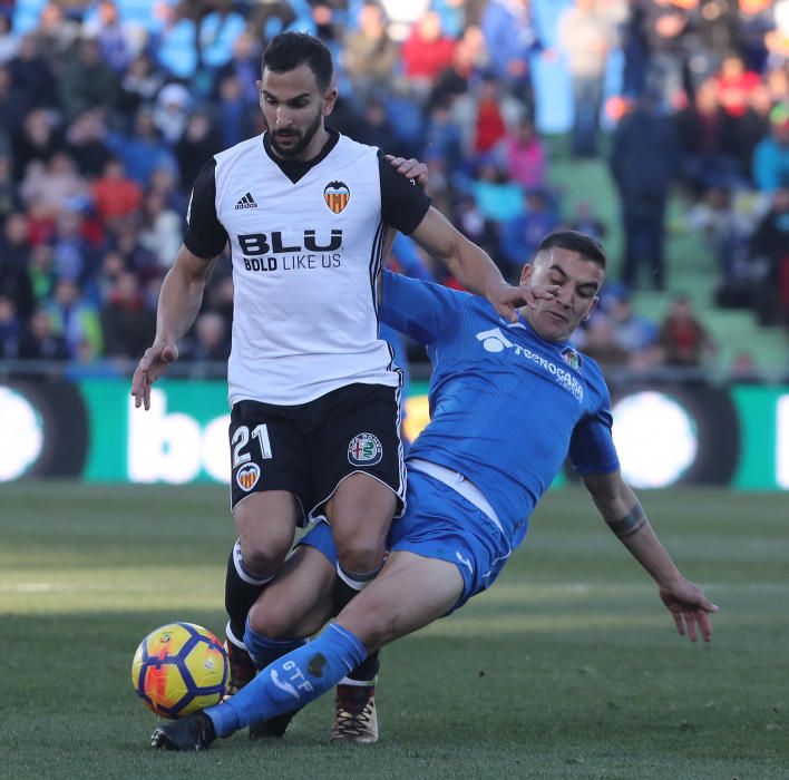 Getafe - Valencia, en imágenes