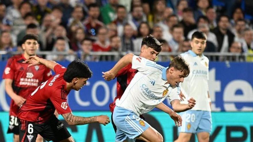 El Zaragoza, próximo rival del Córdoba CF, cae ante el Mirandés y deja el descenso a once puntos