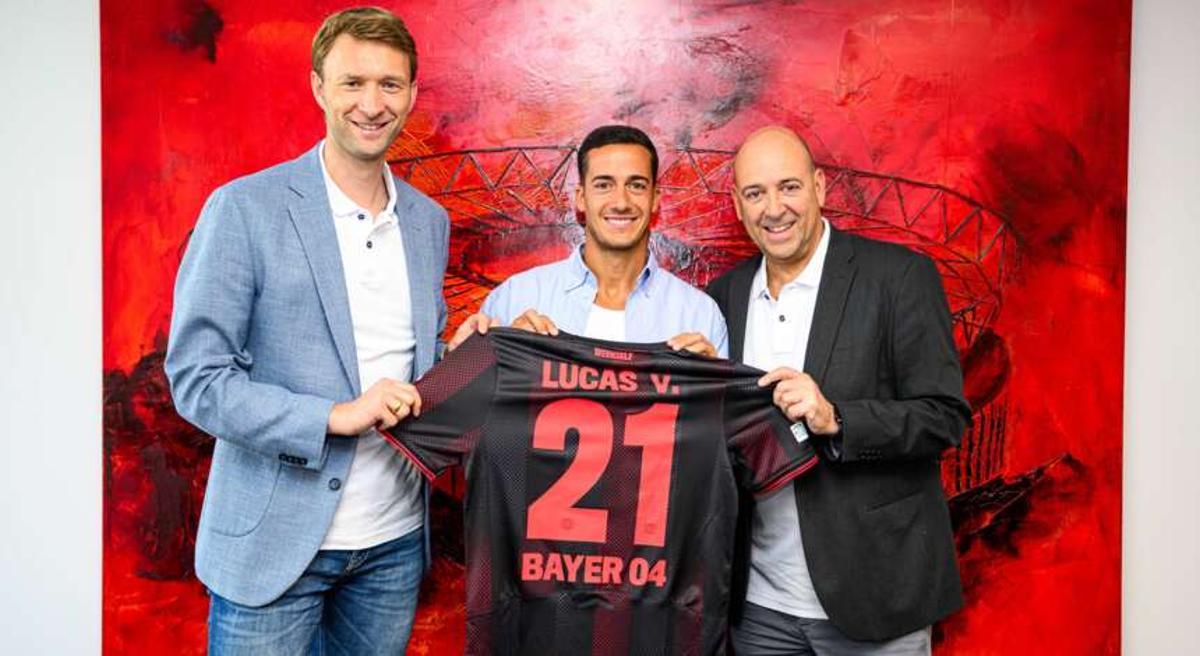 Lucas Vázquez presentado por el Bayer Leverkusen
