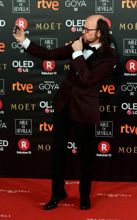 Alfombra roja de los Premios Goya 2018