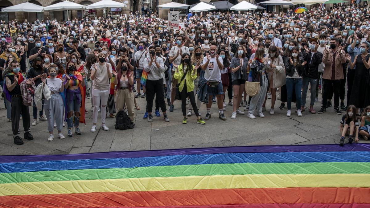 Concentración en Ourense