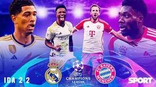 Real Madrid - Bayern Múnich: horario y dónde ver por TV la vuelta de las semifinales de la Champions League