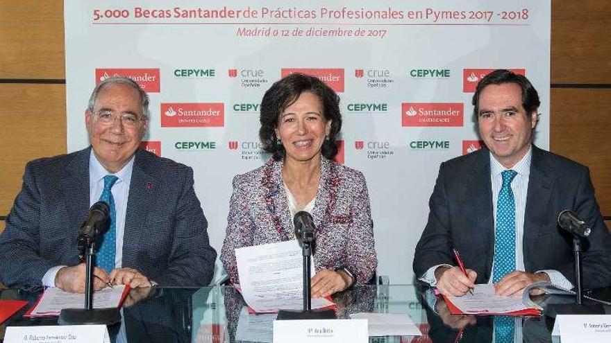 5.000 becas de Santander, Universidad y Cepyme para prácticas en empresas