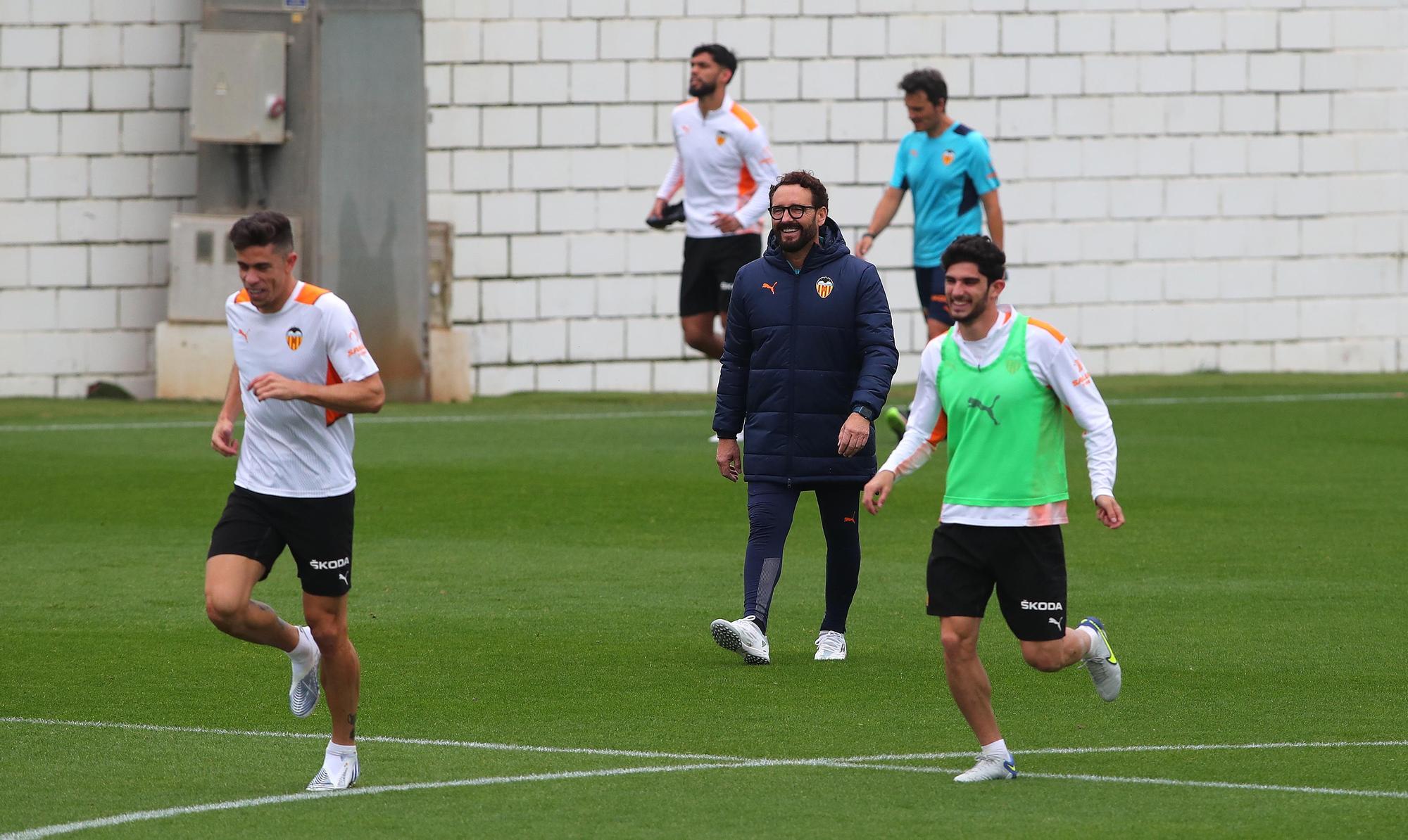 Así ha sido el entrenaiento de hoy del Valencia CF