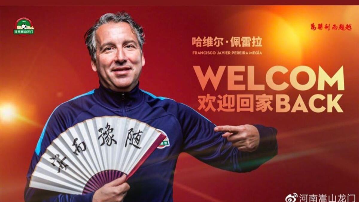 Javier Pereira regresa a China para dirigir al Henan Jianye.