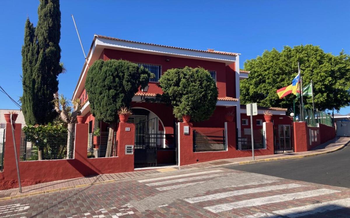 Centro de personas mayores de Ingenio, donde hay recogida de alimentos para Cáritas.