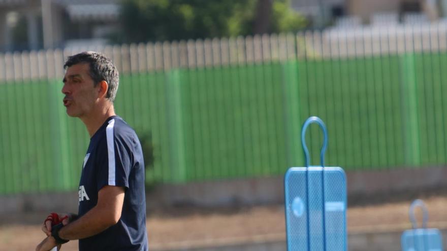 Juan Ramón López Muñiz, entrenador del Málaga.