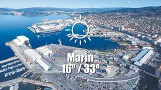 El tiempo en Marín: previsión meteorológica para hoy, martes 17 de junio