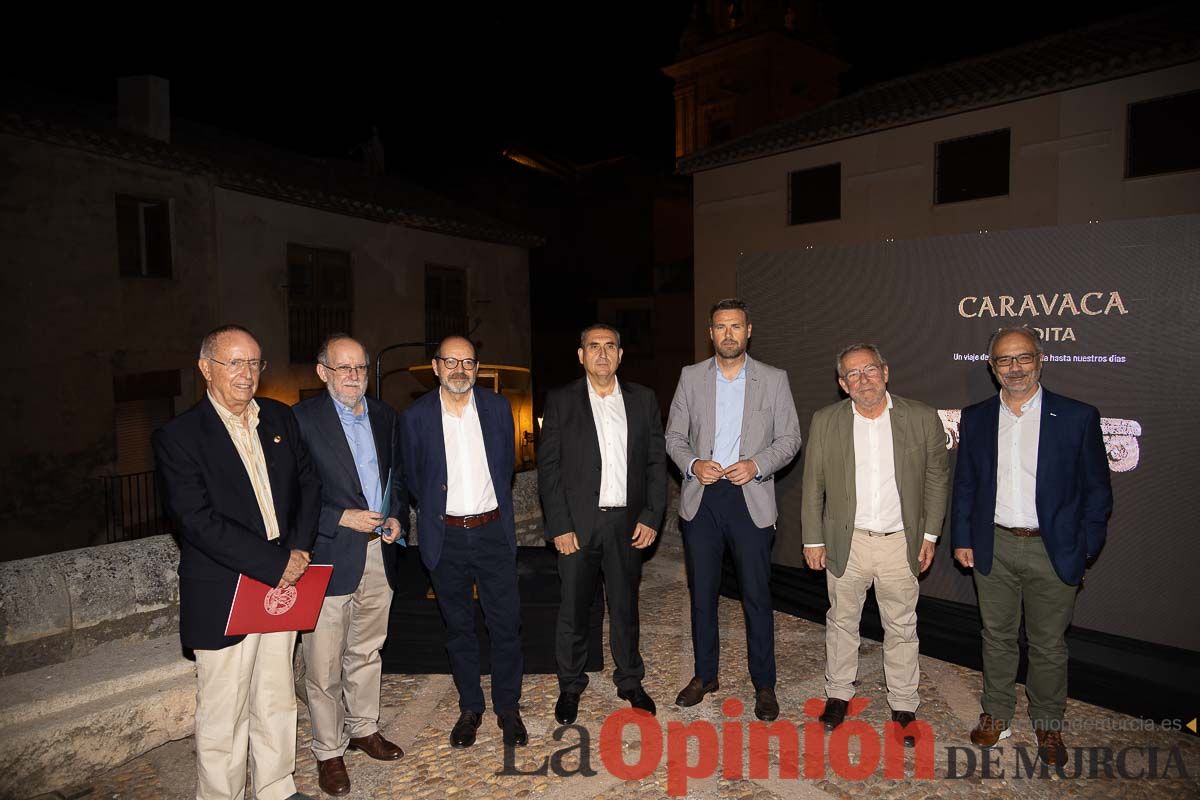 Así fue la presentación del libro ''Caravaca inédita. Un viaje desde la prehistoria hasta nuestros días'