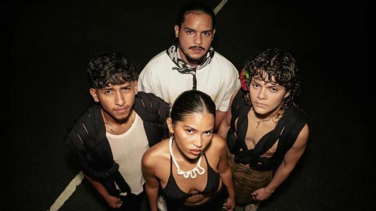 La banda puertorriqueña Chuwi.