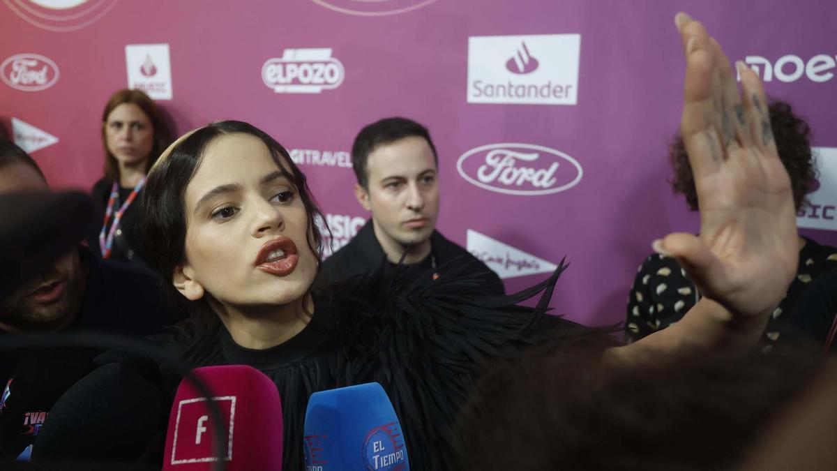 La alfombra roja de los 40 Music Awards en el Roig Arena de Valencia