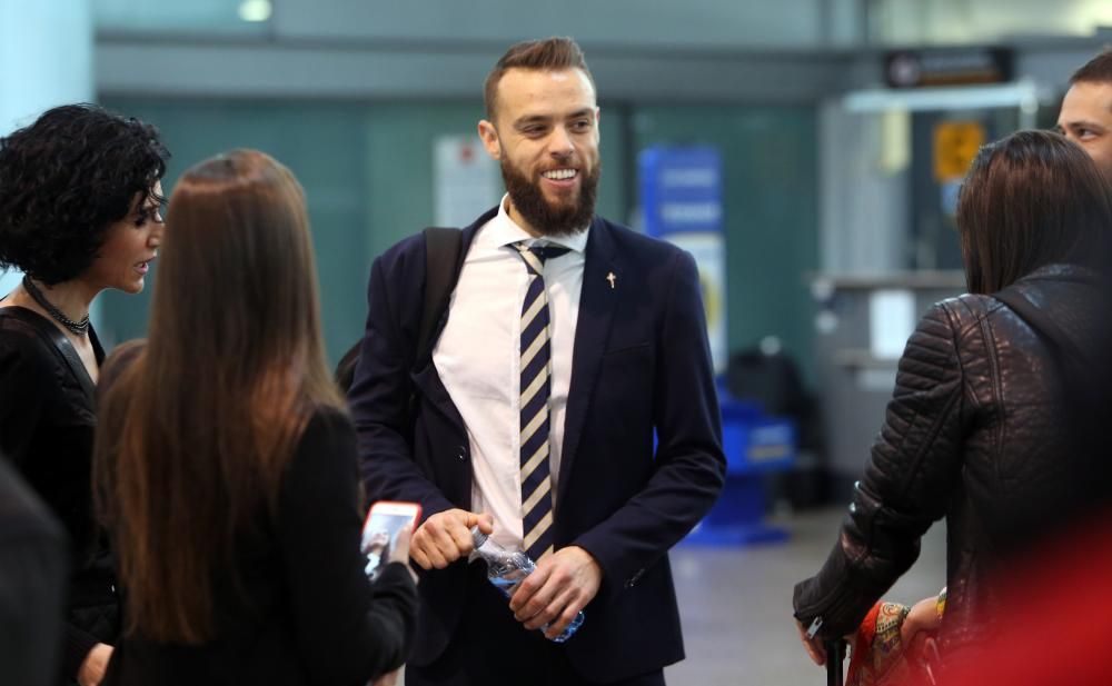 Así salió el Celta hacia Manchester