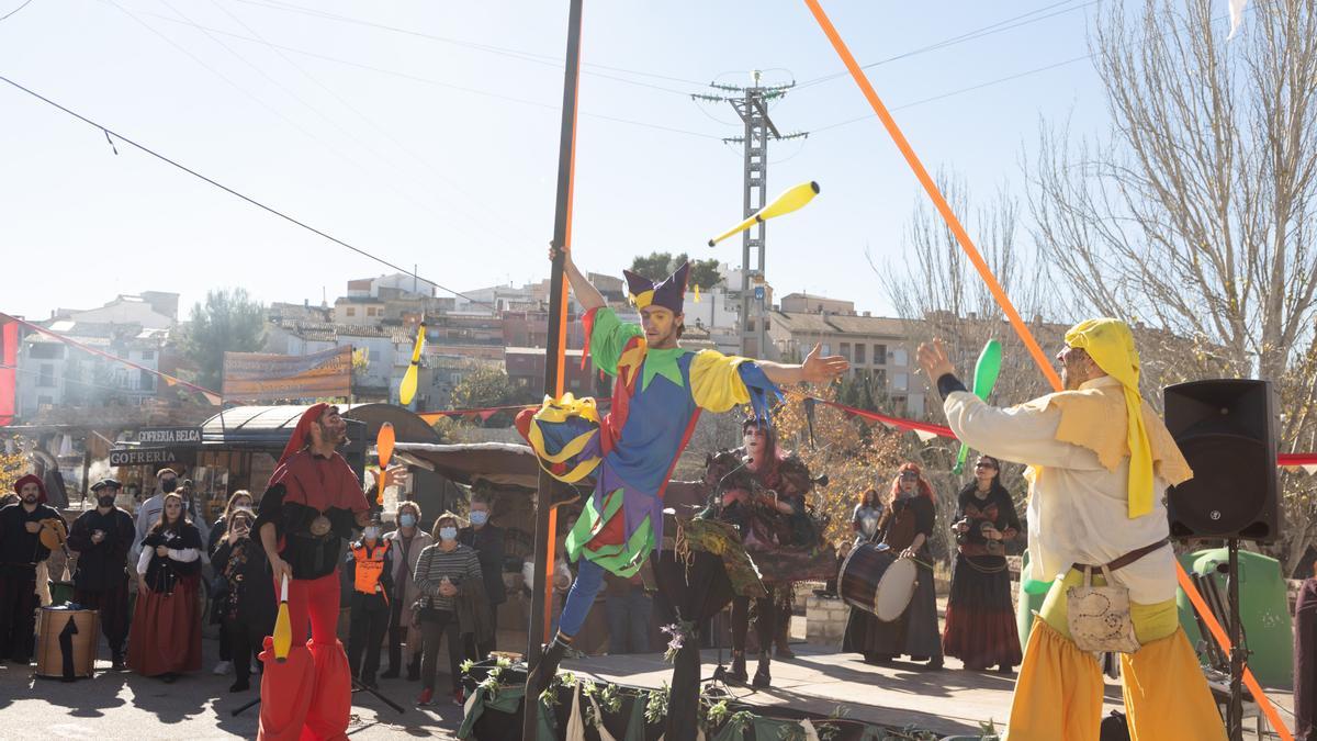 Exhibiciones en el Mercado Medieval de Caravaca.