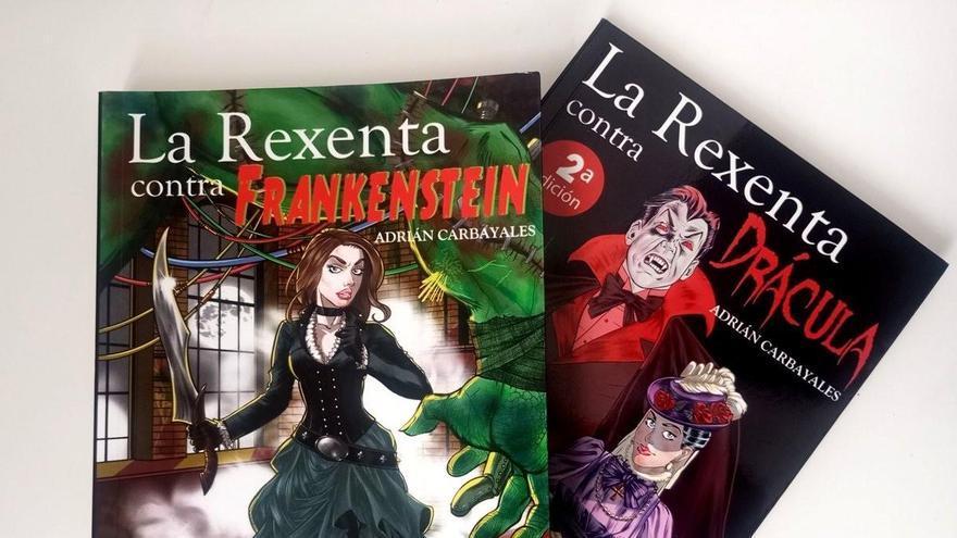 "La Rexenta contra Frankenstein" y "La Rexenta contra Drácula".