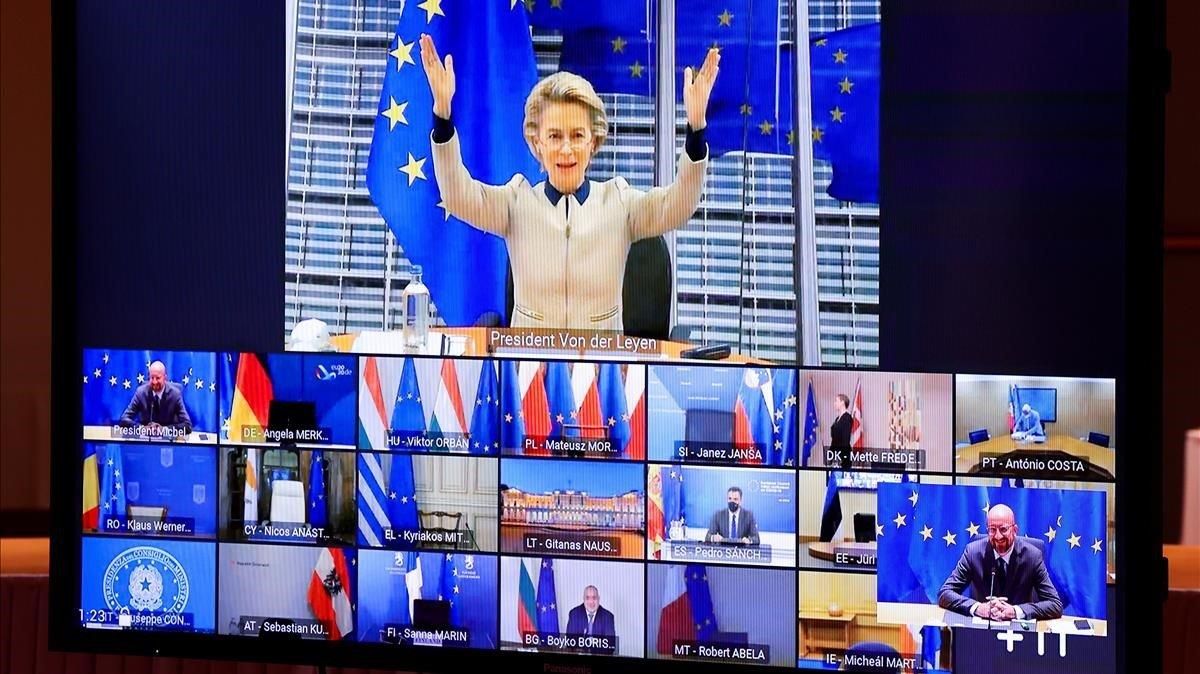 zentauroepp55923721 european commission president ursula von der leyen is seen o201119195747 zentauroepp55923721 european commission president ursula von der leyen is seen o201119195747