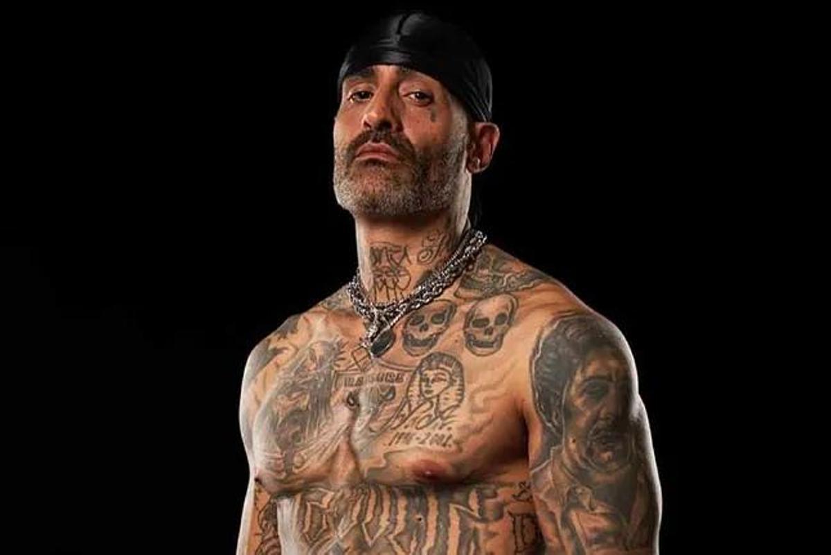 El rapero Costa, en sus redes sociales.