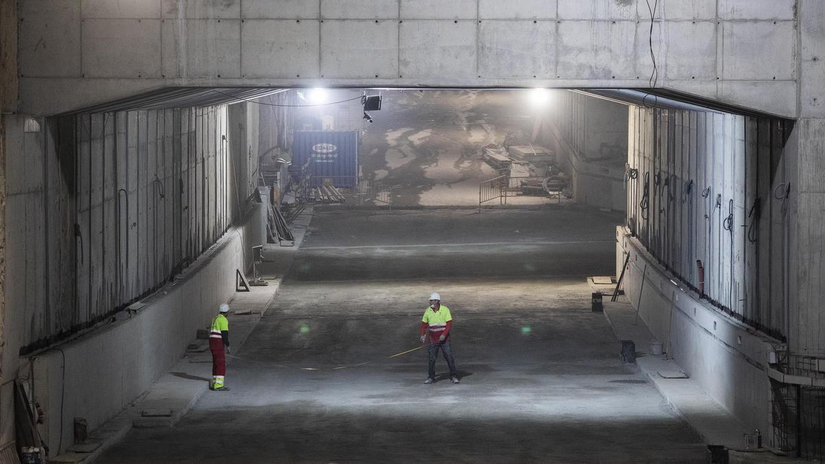 Luz al final del túnel de Glòries