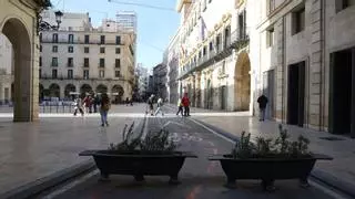 Lluvia de ofertas para planificar el futuro de la plaza del Ayuntamiento de Alicante