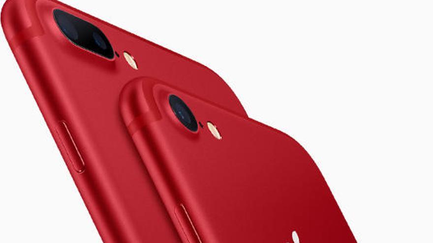 L&#039;iPhone vermell té finalitat solidàries.