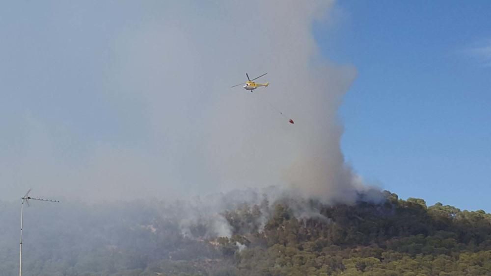 Incendio de nivel 2 en Sant Antoni