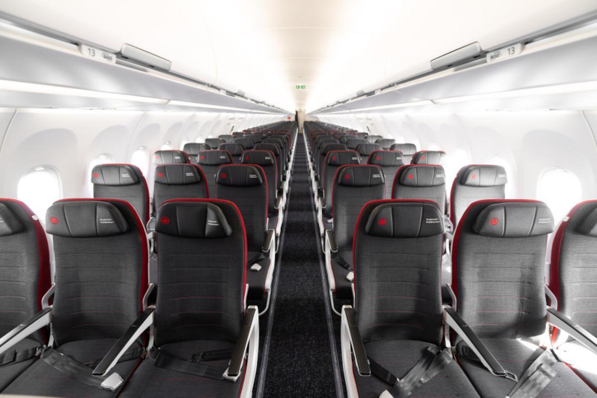 El interior del Airbus A321XLR