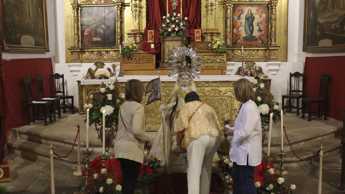 La Virgen de la Concha, en San Antolín