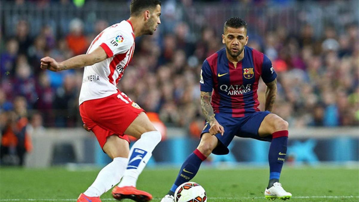 Alves desea seguir en el Barça