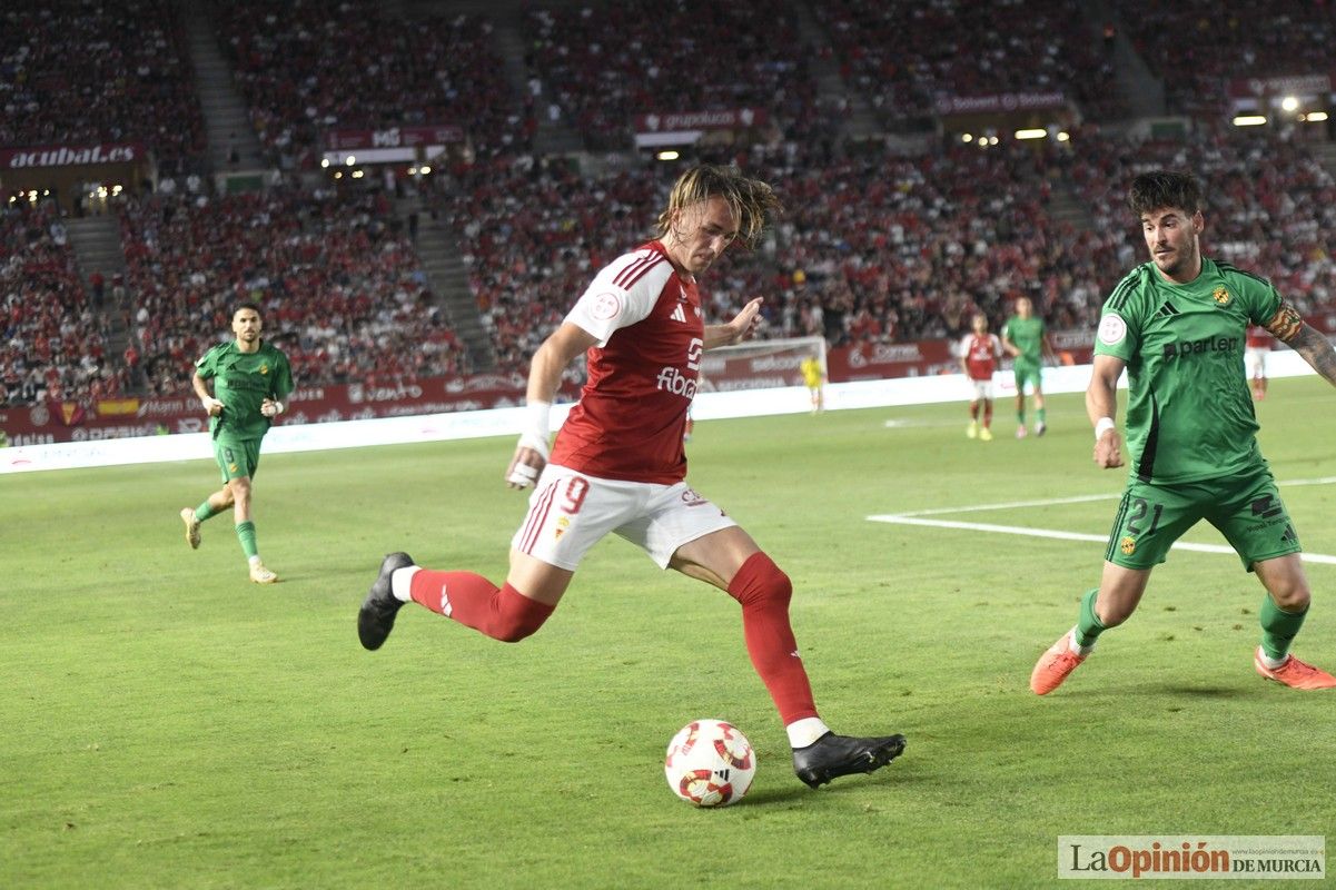 Así fue el encuentro del play off del Real Murcia y el Nástic en la lucha por el ascenso