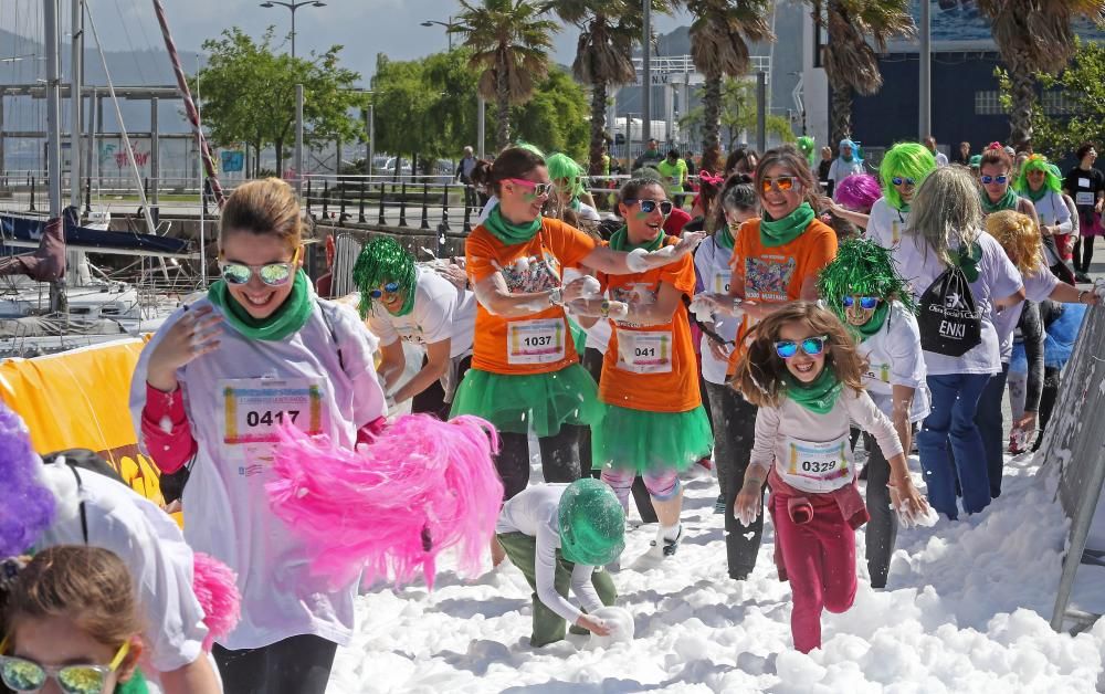 Alrededor de 1.500 personas personas participaron esta mañana en una carrera de obstáculos adaptada para corredores con discapacidad