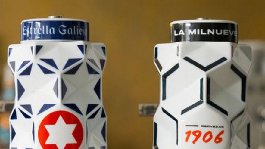 Estrella Galicia y Sargadelos vuelven a colaborar con la columna de cerveza Génesis