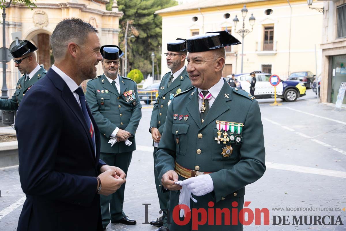 Celebración de la patrona de la Guardia Civil en Caravaca