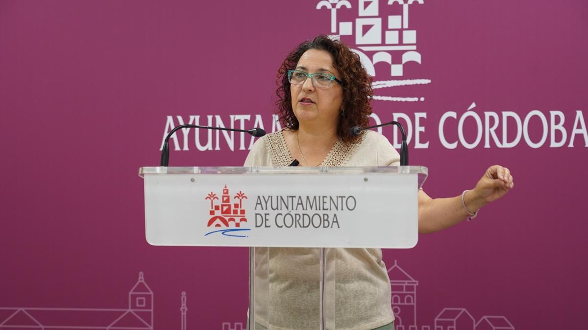 La concejal socialista Alicia Moya