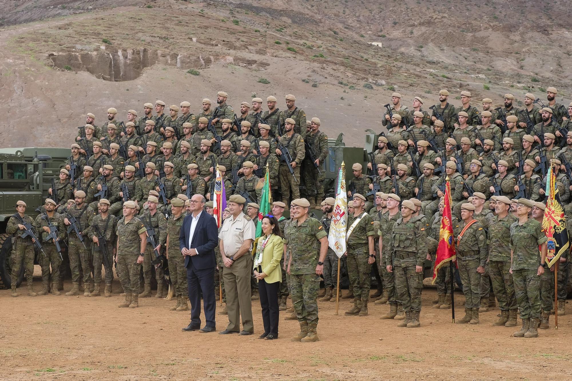 Visita de la ministra Margarita Robles a Gran Canaria (4/12/2022)