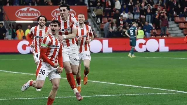 ¡El misil de Manu Rodríguez y el tanto de Andrés Ferrari dan los tres puntos al Sporting!