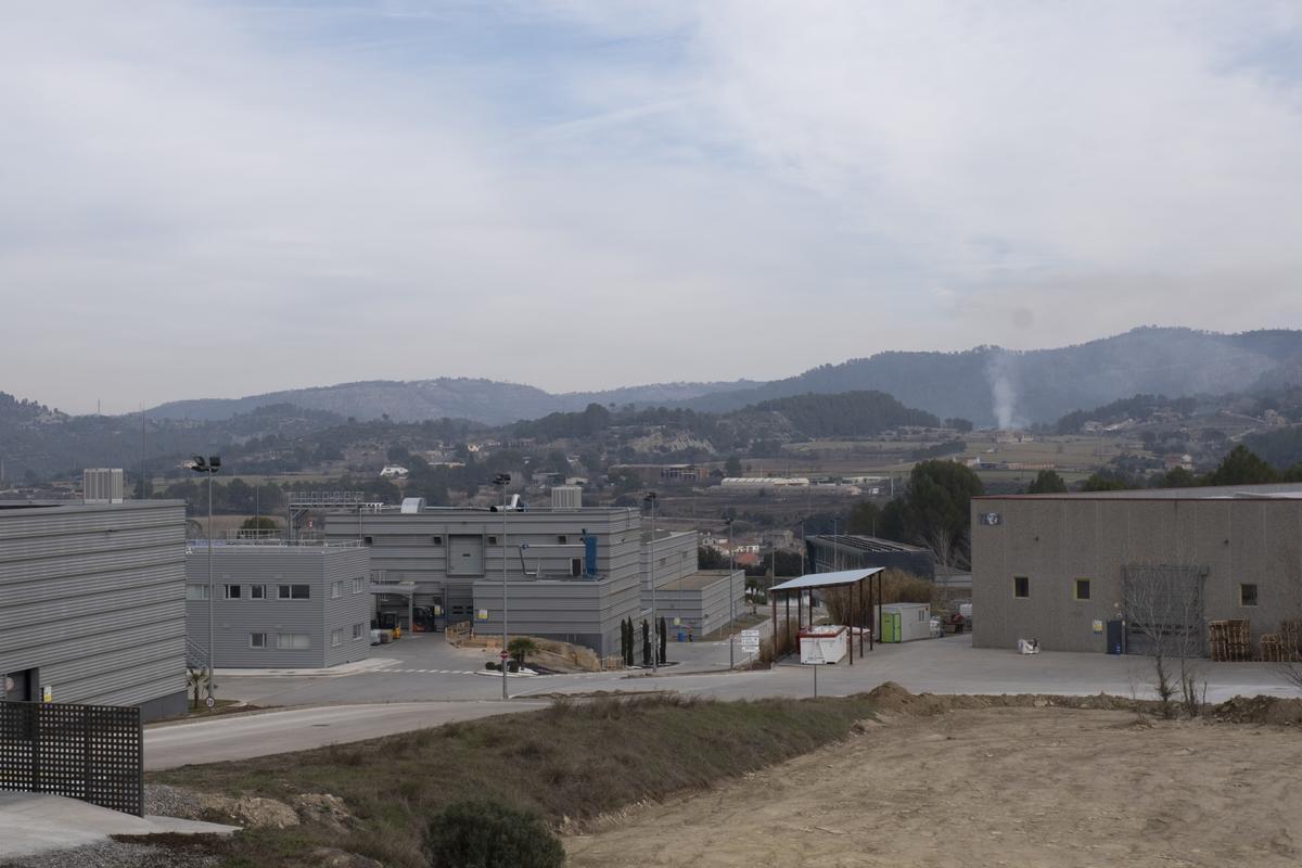 Instal·lacions de l'empresa química de Castellgali